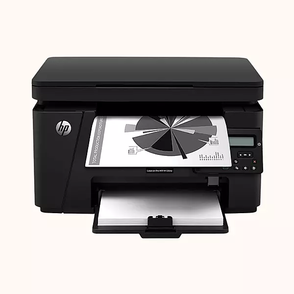 HP LaserJet Pro All-in-One B&W Printer (M126 NW)