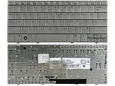 Laptop Keyboard Commpatible for HP Mini 2133 Mini 2140 Series Silver Laptop Keyboard Commpatible for HP Mini 2133 Mini 2140 Series Silver