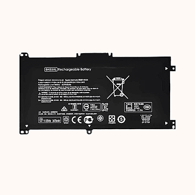 HP Original 41.7Whr 3470mAh 11.55V 3 Cell Laptop Battery - BK03XL