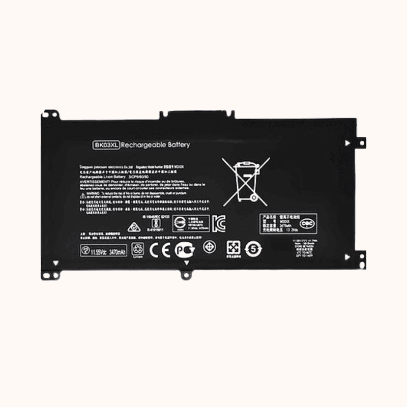 HP Original 41.7Whr 3470mAh 11.55V 3 Cell Laptop Battery - BK03XL