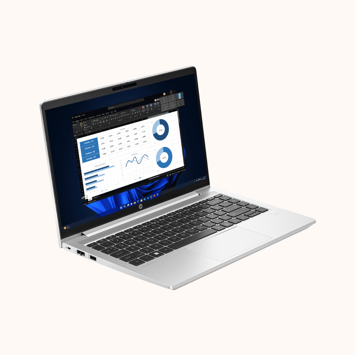 HP Probook 440 G10 Core i5-1334U, 16 GB/512 GB SSD, 14" FHD, Win 11 Pro, 1 Year Warranty-B15JRAT