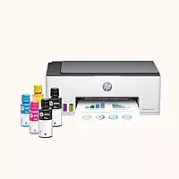 HP Smart Tank All-in-one Colour Printer with 1 Extra Black Ink Bottle (HP 520)