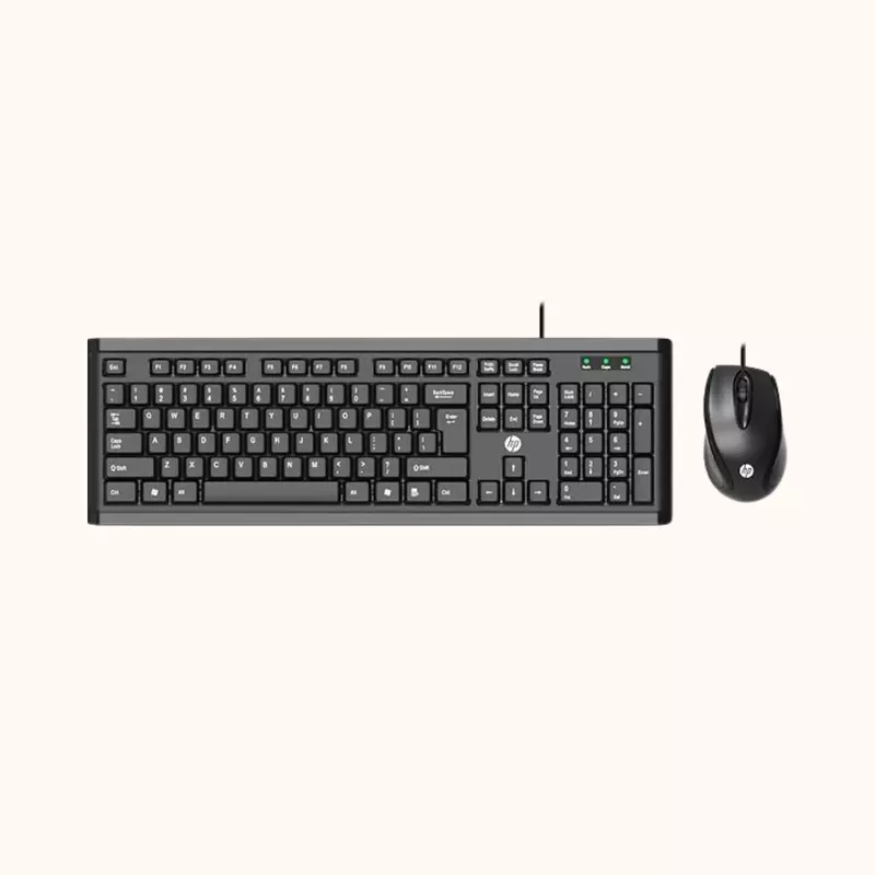 HP USB Wired Keyboard and Mouse Set (Y5G54PA#ACJ)