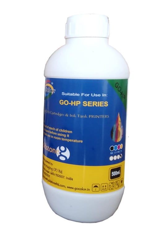 Gocolor HP Compatible Inkjet Ink 500 ml Yellow Gocolor HP Compatible Inkjet Ink 500 ml Yellow