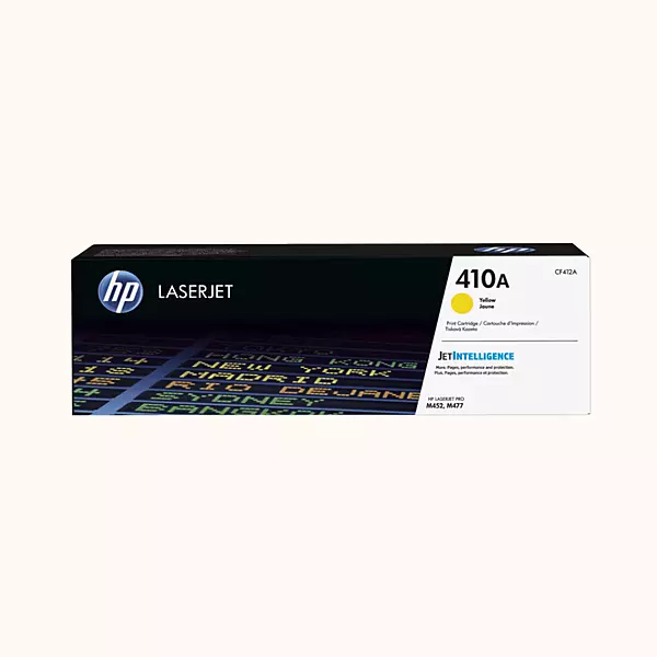 HP YELLOW Original LaserJet Toner Cartridge 410A