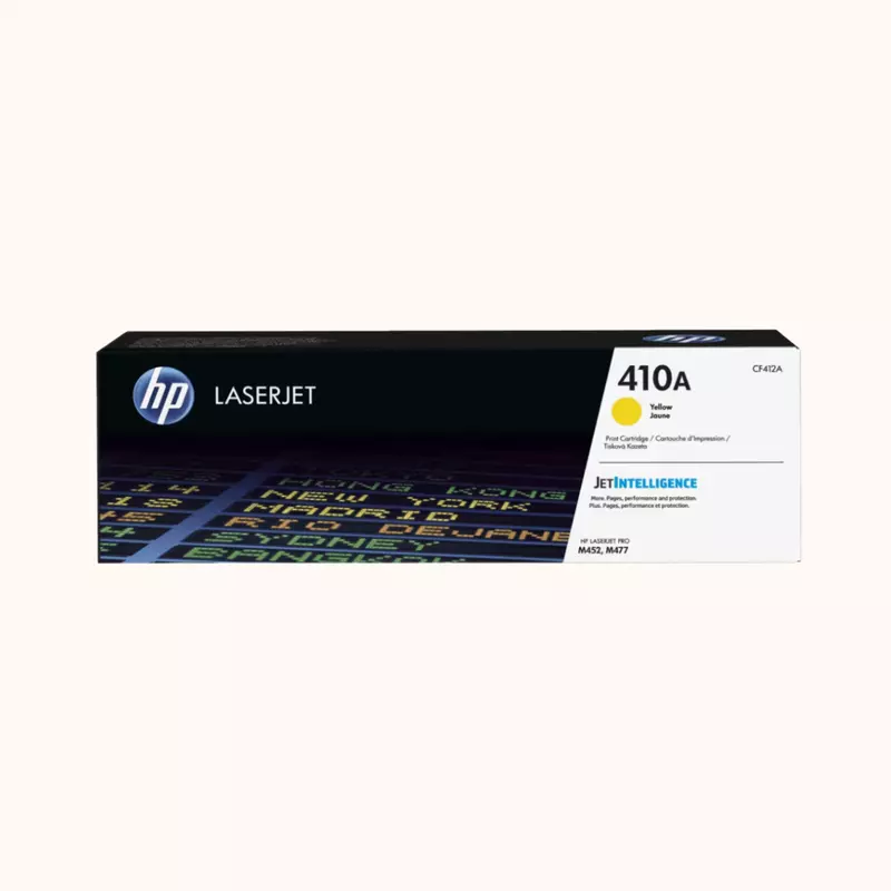 HP YELLOW Original LaserJet Toner Cartridge 410A