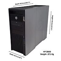 HP Z820 Workstation | Intel Dual Xeon | 32 GB RAM | 512 GB SSD | 4 GB Graphic