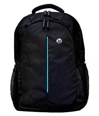 Hp Laptop File Bags - High-quality Polyester, Black Color, Zipper Top Closure