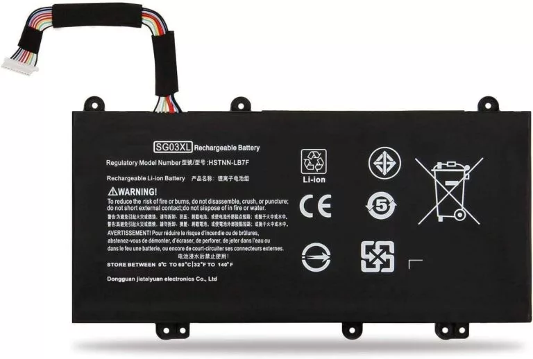 Techie Compatible Battery for HP SG03XL – Envy M7-U, HSTNN-LB7E, HSTNN-LB7F Series Laptops (5100mAh, 3-Cell)