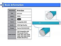 OPC Drum HP12A Compatible with  HP Laser Toner Cartridge Printers 1010, 1012, 1015, 1018, 1020, 1022, 3020, 3030, M1005, M1319f OPC Drum HP12A Compatible with  HP Laser Toner Cartridge Printers 1010, 1012, 1015, 1018, 1020, 1022, 3020, 3030, M1005, M1319f