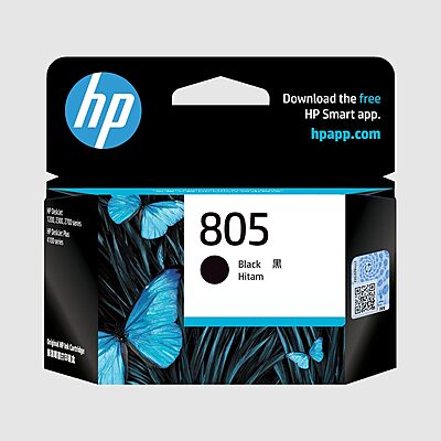 HP 805 Ink Cartridge Original Ink Cartridge for HW-HP DeskJet 2720 AiO Printer, HP DeskJet 2721 AiO Printer HP 805 Ink Cartridge Original Ink Cartridge for HW-HP DeskJet 2720 AiO Printer, HP DeskJet 2721 AiO Printer