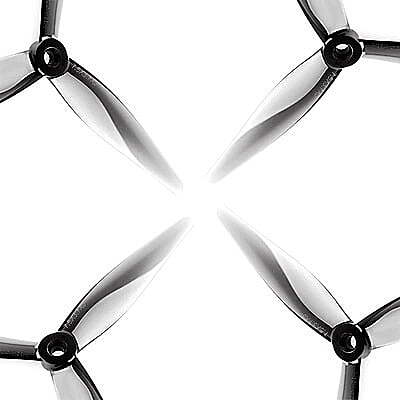 HQ PROP 7.5X3.7X3 Light Grey (2CW+2CCW) Poly Carbonate Propeller