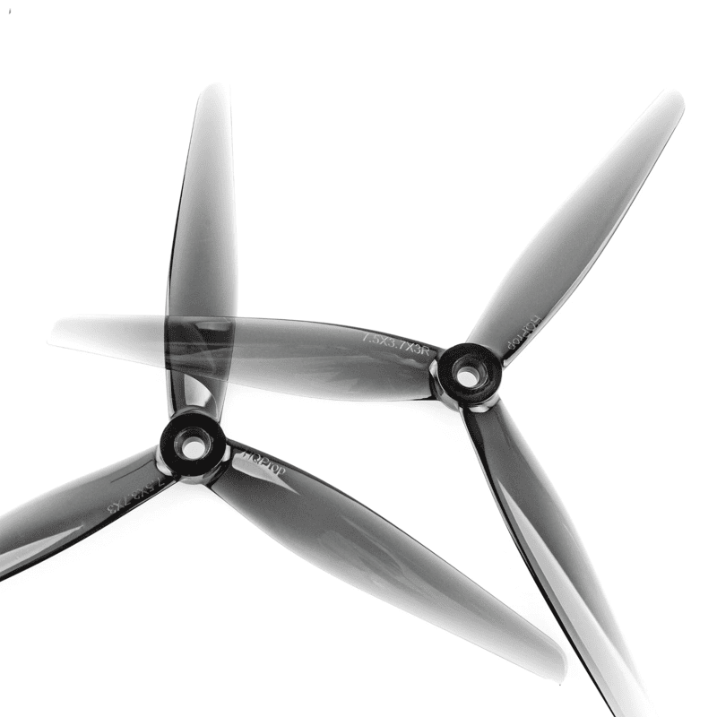 HQProp 7.5x3.7x3 3-Blade Polycarbonate FPV Propellers (7.5-inch, 2CW ...