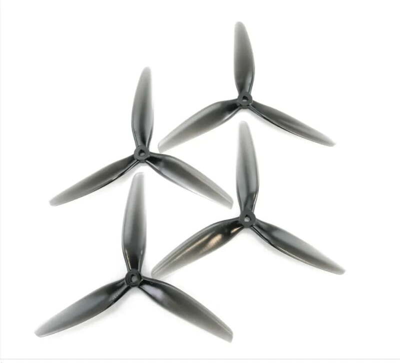 HQ PROP DP 7X4X3 Light Grey (2CW+2CCW) Poly Carbonate Propeller