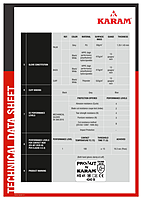 Karam HS41(L)(CUT-2)(HPPE Liner With Grey PU Coating Gloves)