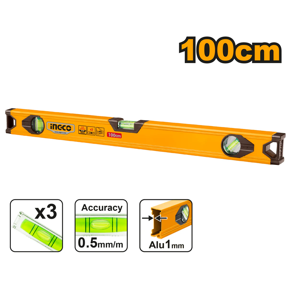INGCO Spirit Level HSL18100 (100cm)
