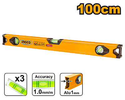 INGCO Spirit Level With Powerful Magnets HSL68100