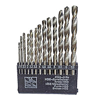 Professional HSS (Metal) 13pcs Set| Point Tip for Fast, Efficient Drilling | Wide Range of Sizes, One Compact Kit | Compact & Sturdy Case for Portability | 13 Metal Drill Bits