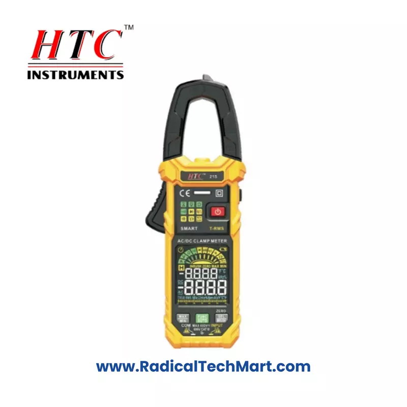 HTC 21-S Smart Digital Multimeter with LCD Display and Flashlight