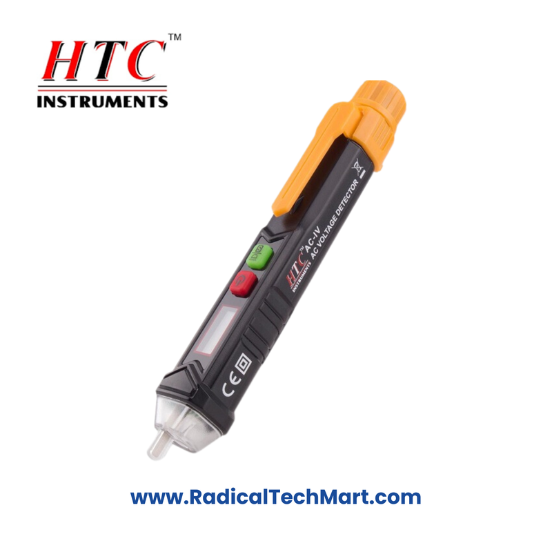 HTC AC-IV Non-Contact AC Voltage Detector Pen with Dual Sensitivity
