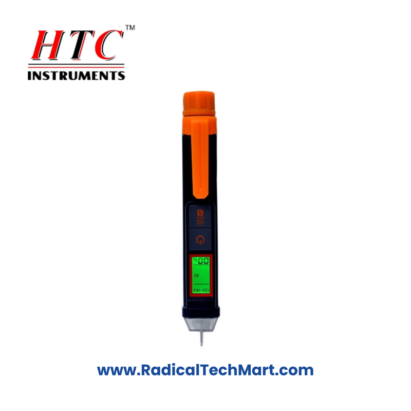 HTC AC-VI Voltage Detector with LCD Display and IP66 Protection