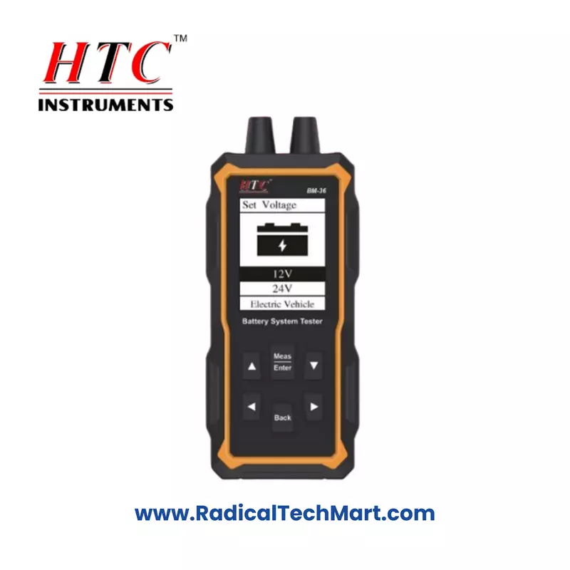 HTC BM-36 Carbon Monoxide and Battery Tester with 2.4” Color Display