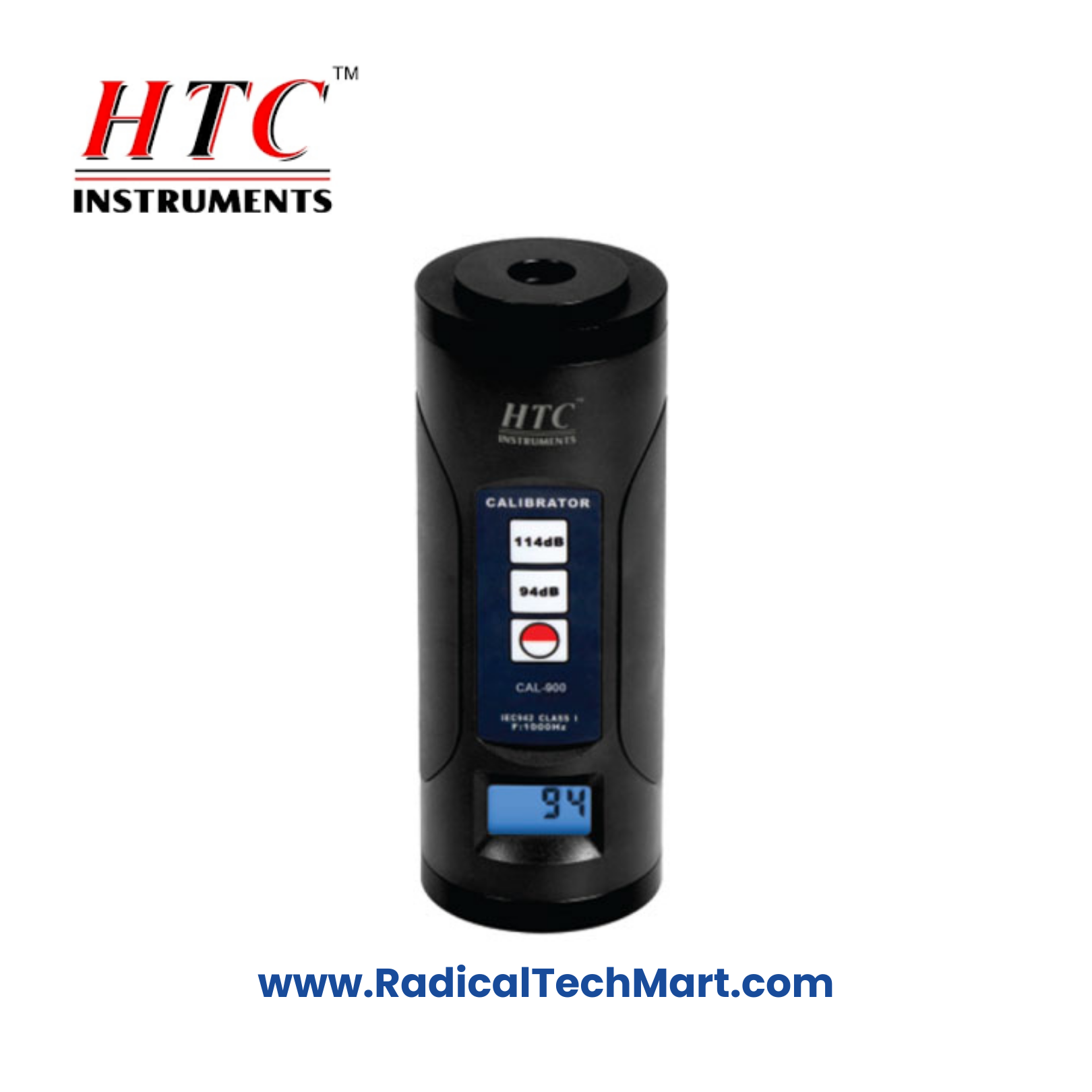 HTC CAL-900 Sound Level Calibrator for Microphone Testing