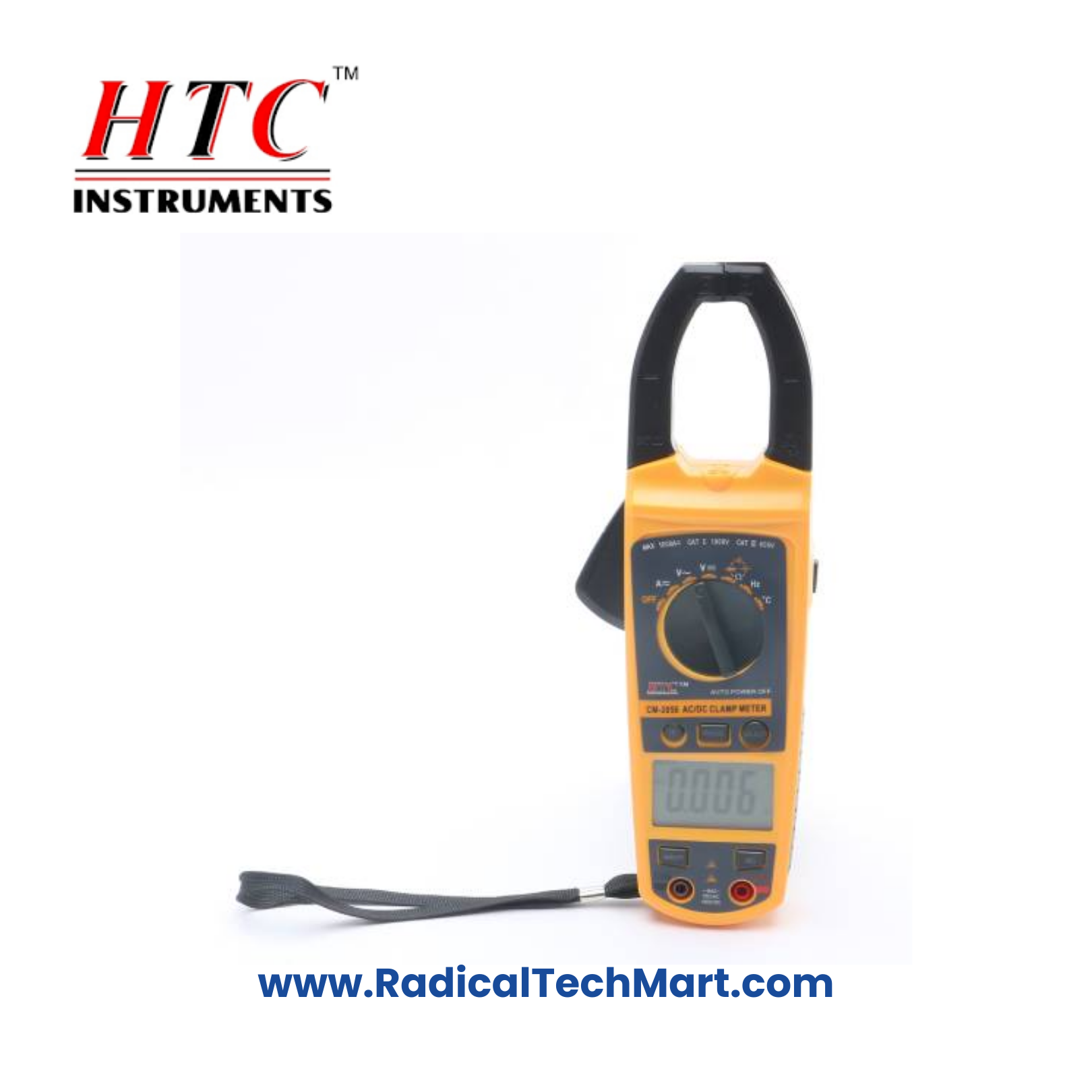 HTC CM-2056 Digital Clamp Meter with Temperature & NCV