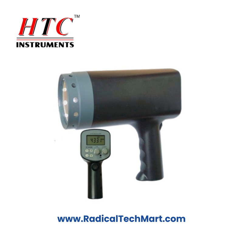 HTC ST-2239 Digital Stroboscope with LCD Display and Flash Control