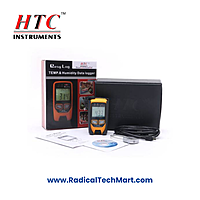 HTC Easy Log USB Temperature & Humidity Data Logger with LCD Display