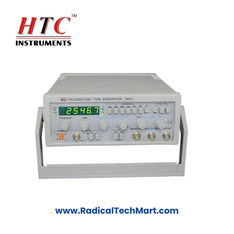 HTC FG-2002 2 MHz Function Generator Front View