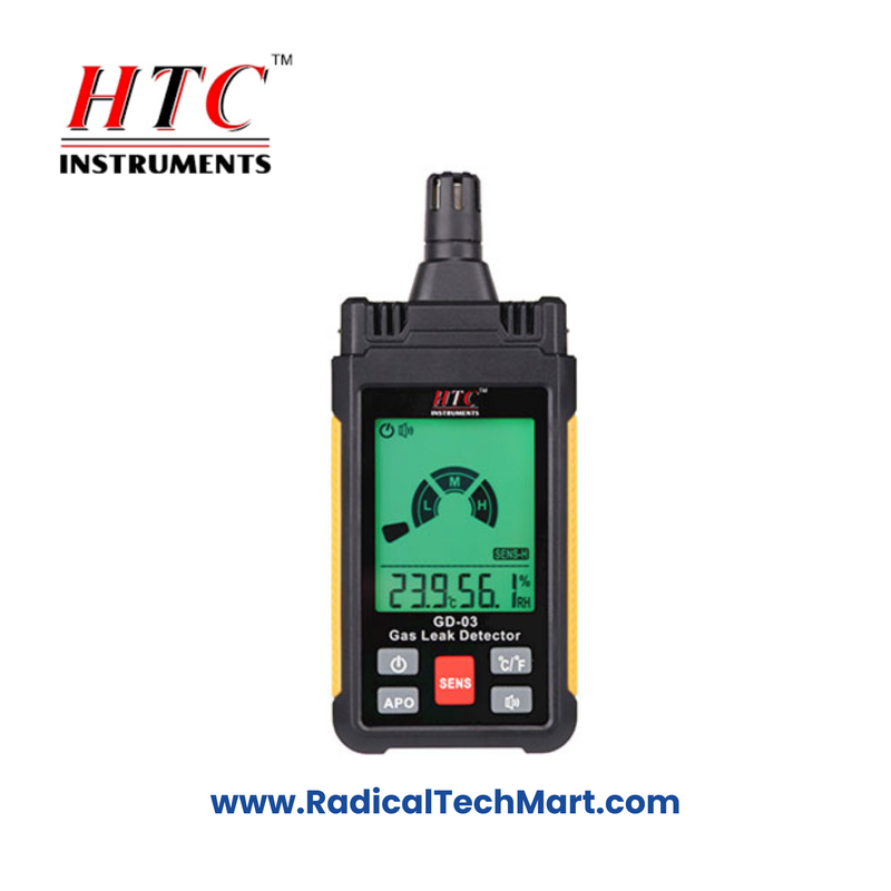 HTC GD-03 Mini Gas Leak Detector with Buzzer Alarm