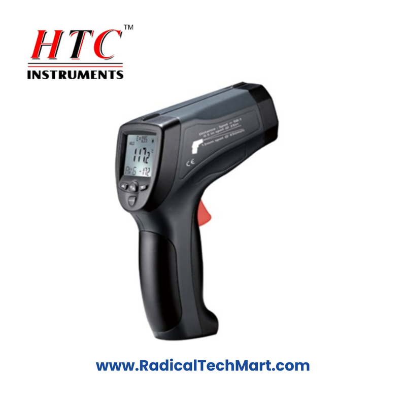 HTC IRX-67 Infrared Thermometer with Dual Laser and USB Data Logging