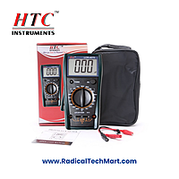 HTC LCR-4070 Digital Capacitance Meter with Display and Carrying Case