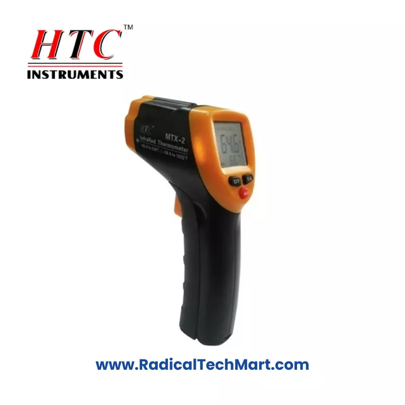 HTC MTX-2 Infrared Thermometer with Color LCD and Circular Laser