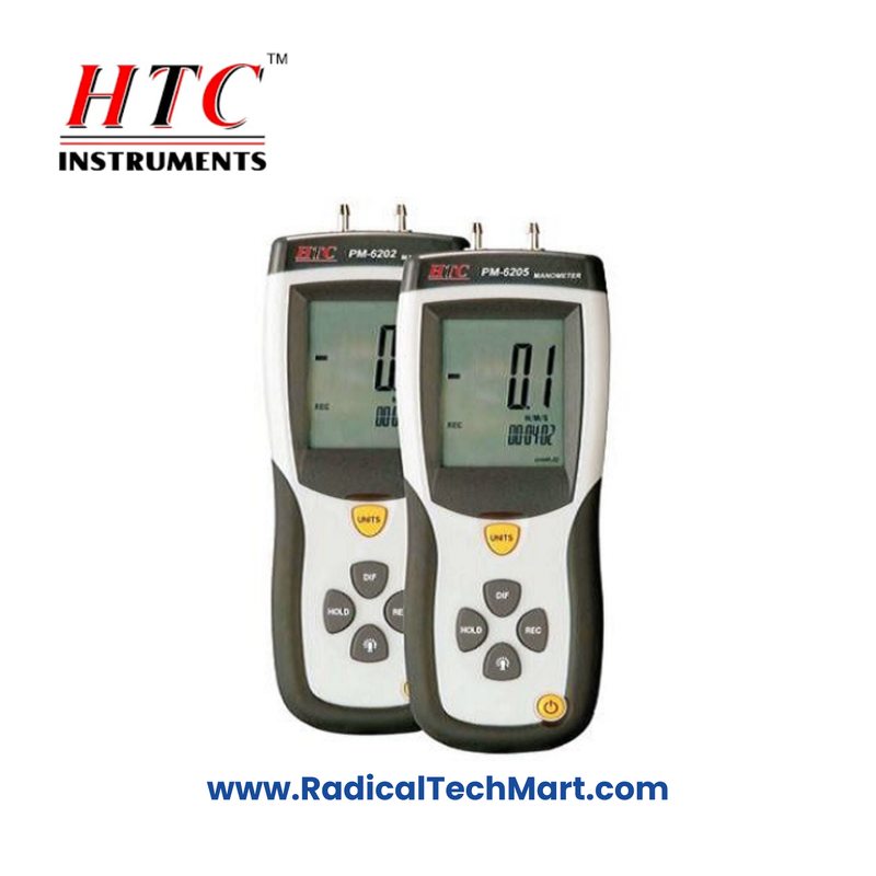 HTC PM-6202 Digital Differential Pressure Manometer