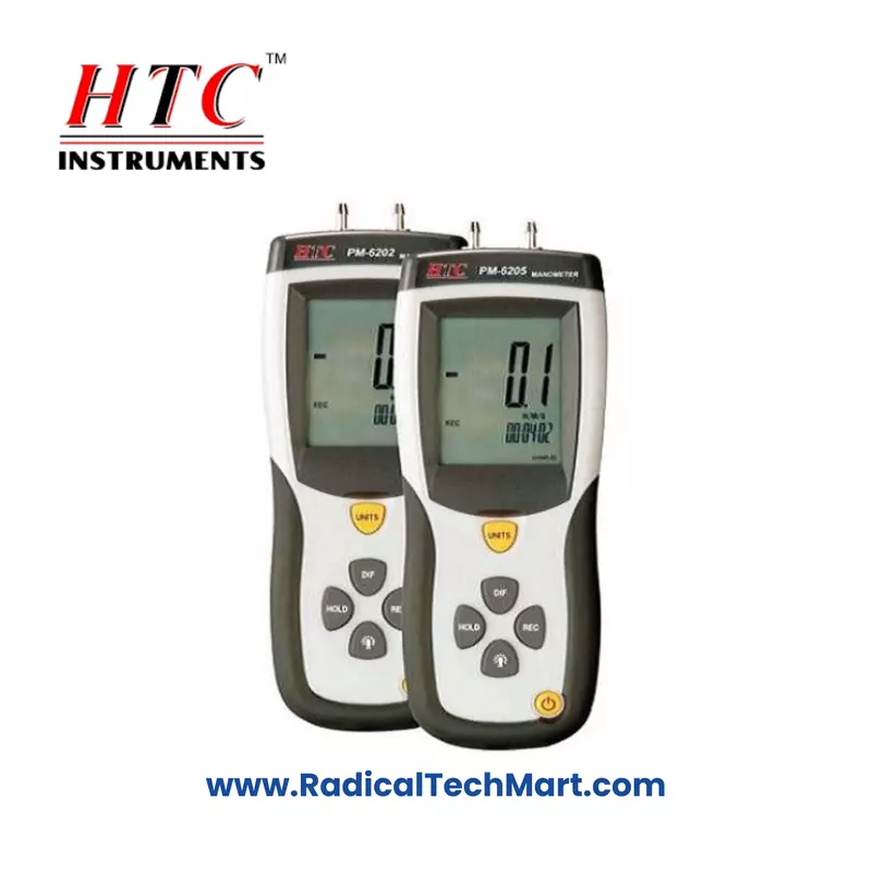 HTC PM-6202 Digital Differential Pressure Manometer