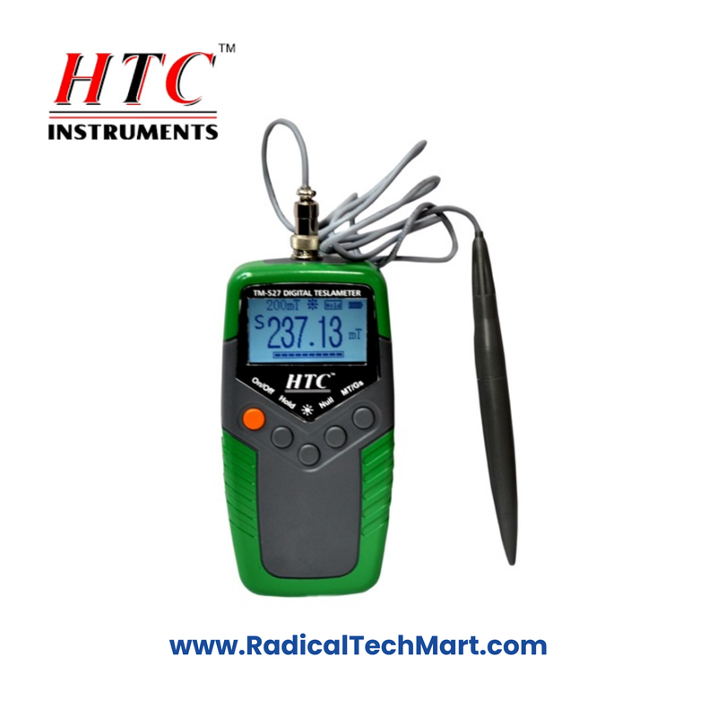HTC TM-527 Tesla Meter – Portable Electro-Magnetic Field Measuring Device
