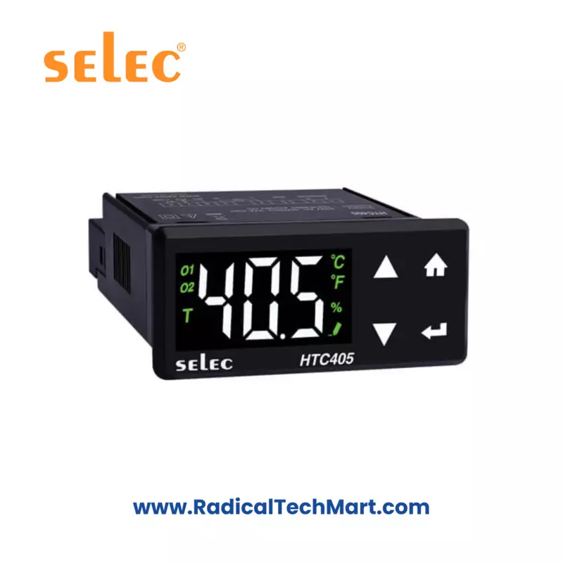 Selec HTC405 Humidity and Temperature Controller – 3 Digit Single Display
