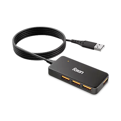 USB HUB FOXIN 4 PORT 2.0 1.5MTR FUH-002 (USB 2.0X4)