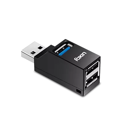 USB HUB FOXIN 3 PORT (USB 3.0X1, USB 2.0X2) FUH-003