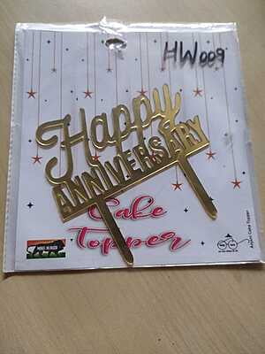 QSON Acrylic Topper Anniversary Engagement Couple M-L