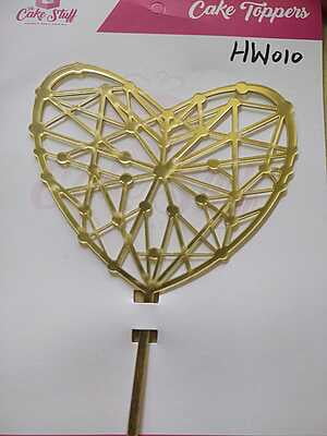 QSON Acrylic Topper Anniversary Engagement Couple M-L