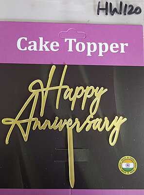 QSON Acrylic Topper Anniversary Engagement Couple S