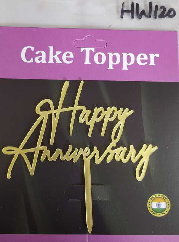 QSON Acrylic Topper Anniversary Engagement Couple S