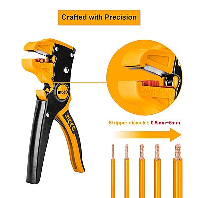 INGCO Wire Stripper HWSP15608 INGCO Wire Stripper HWSP15608
