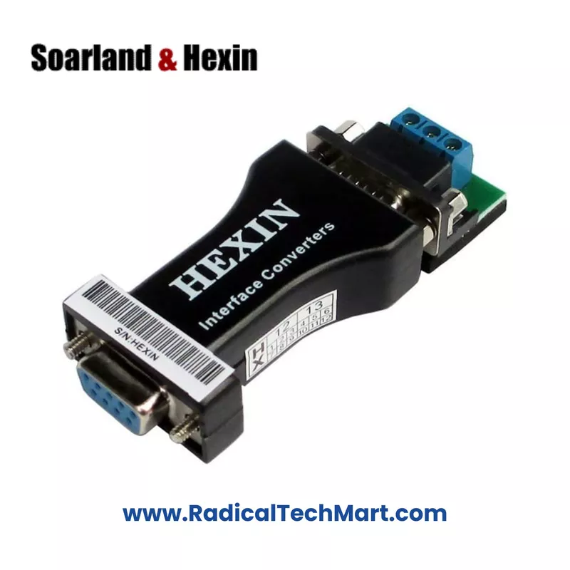 HXSP-485 RS-232 to RS-485 Serial Converter Adapter – Hexin