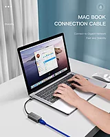 Techie USB-C/ USB-A to RJ45 Converter - COVTC2