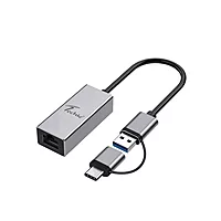 Techie USB-C/ USB-A to RJ45 Converter - COVTC2