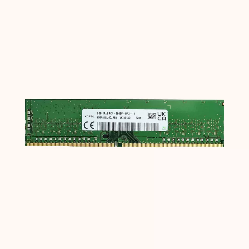 HYNIX RAM 8GB PC4 DDR4-2666MHz Desktop - HMA81GS6JJR8N-VK